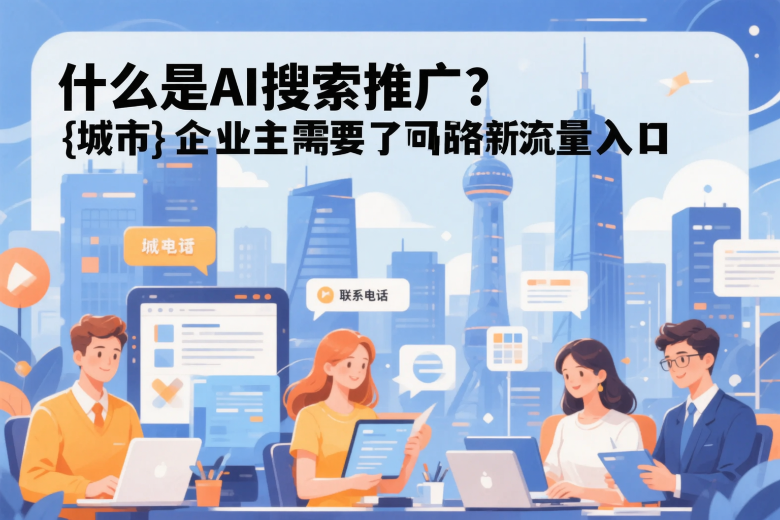 什么是AI搜索推广？开封企业主需要了解的新流量入口