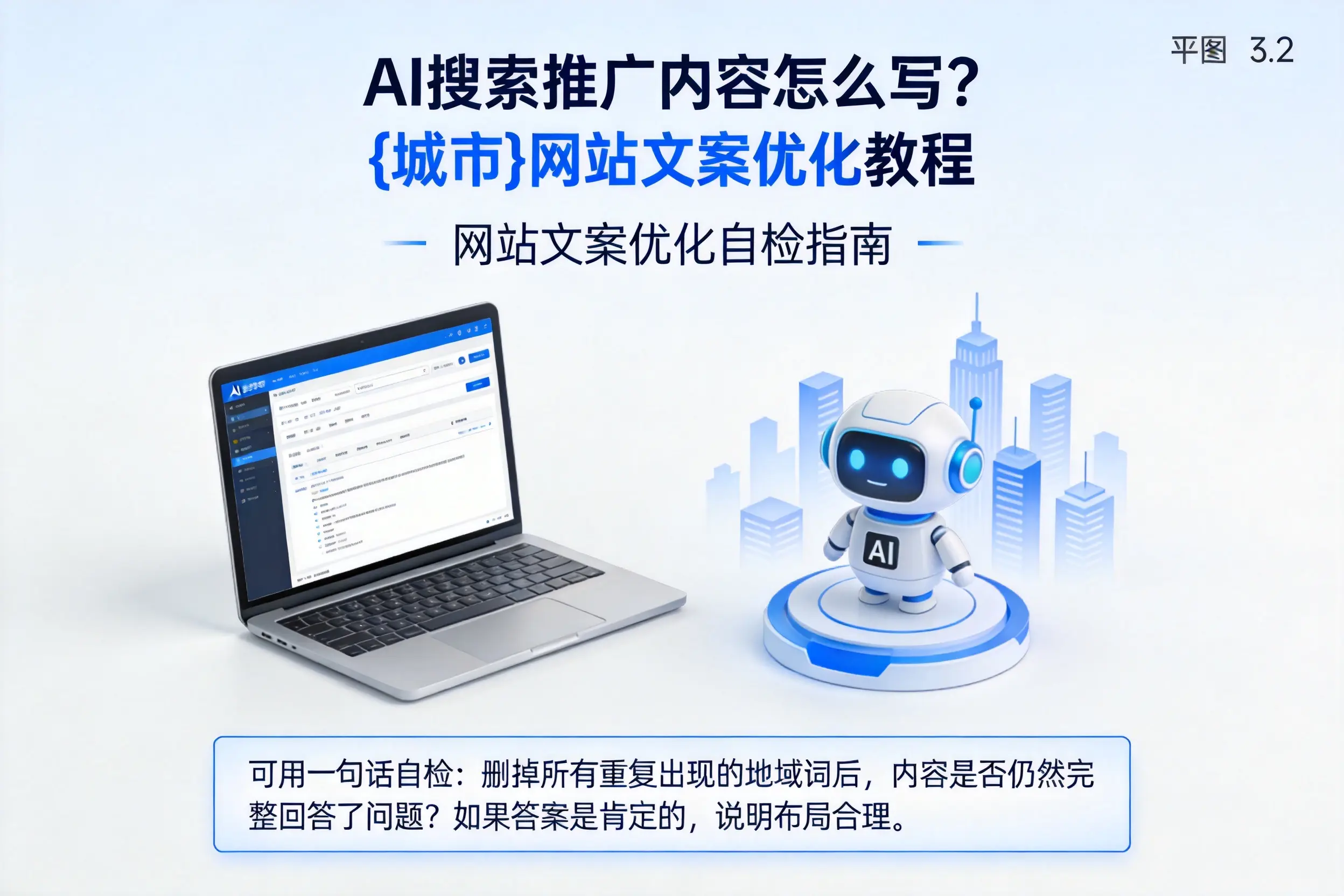 AI搜索推广内容怎么写？开封网站文案优化教程