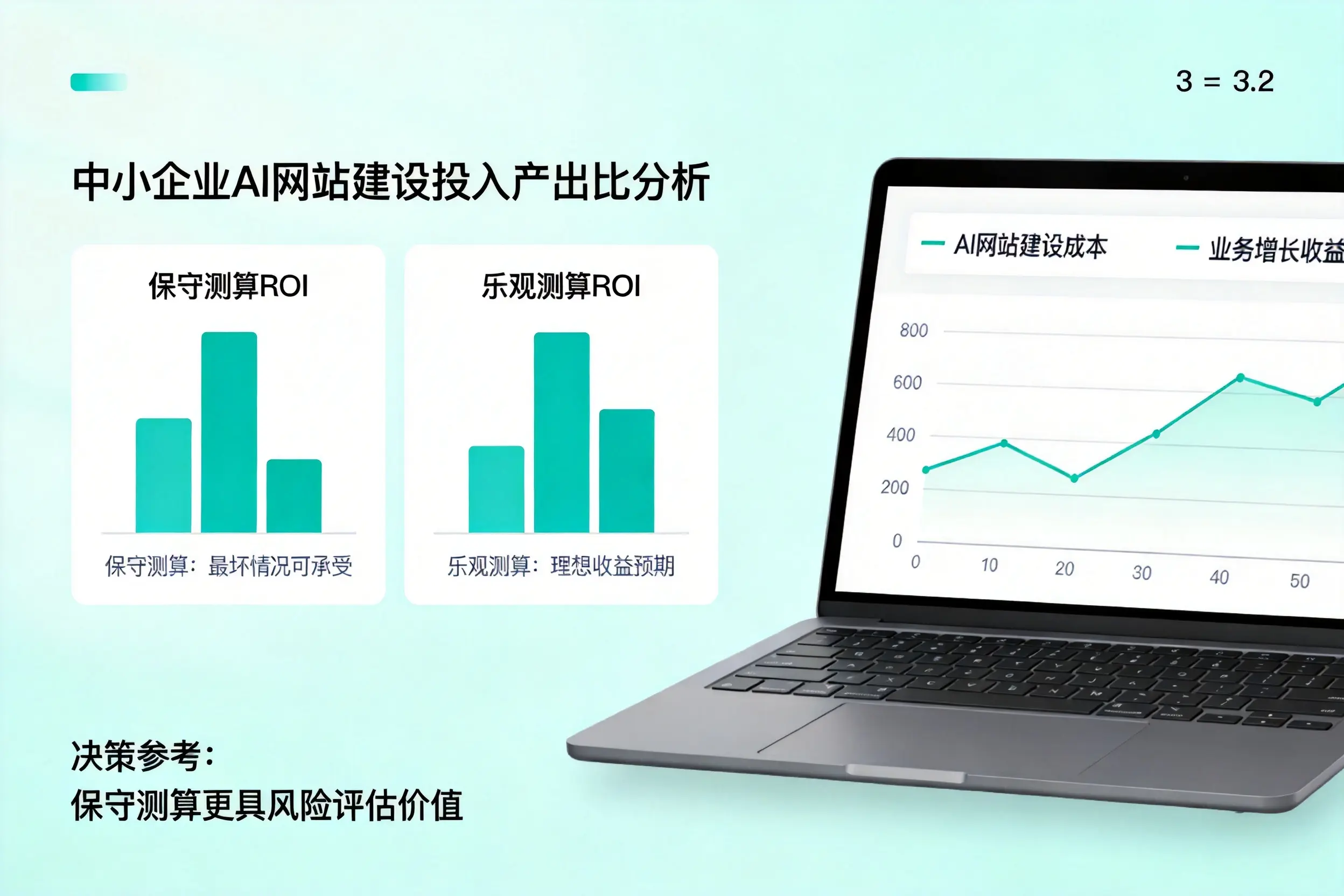 开封中小企业AI网站建设投入产出比怎么算？先看这份分析