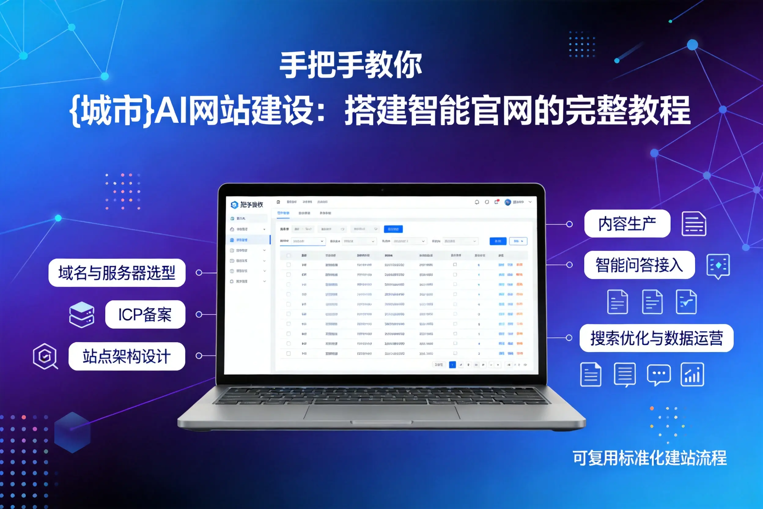 手把手教你开封AI网站建设：搭建智能官网的完整教程