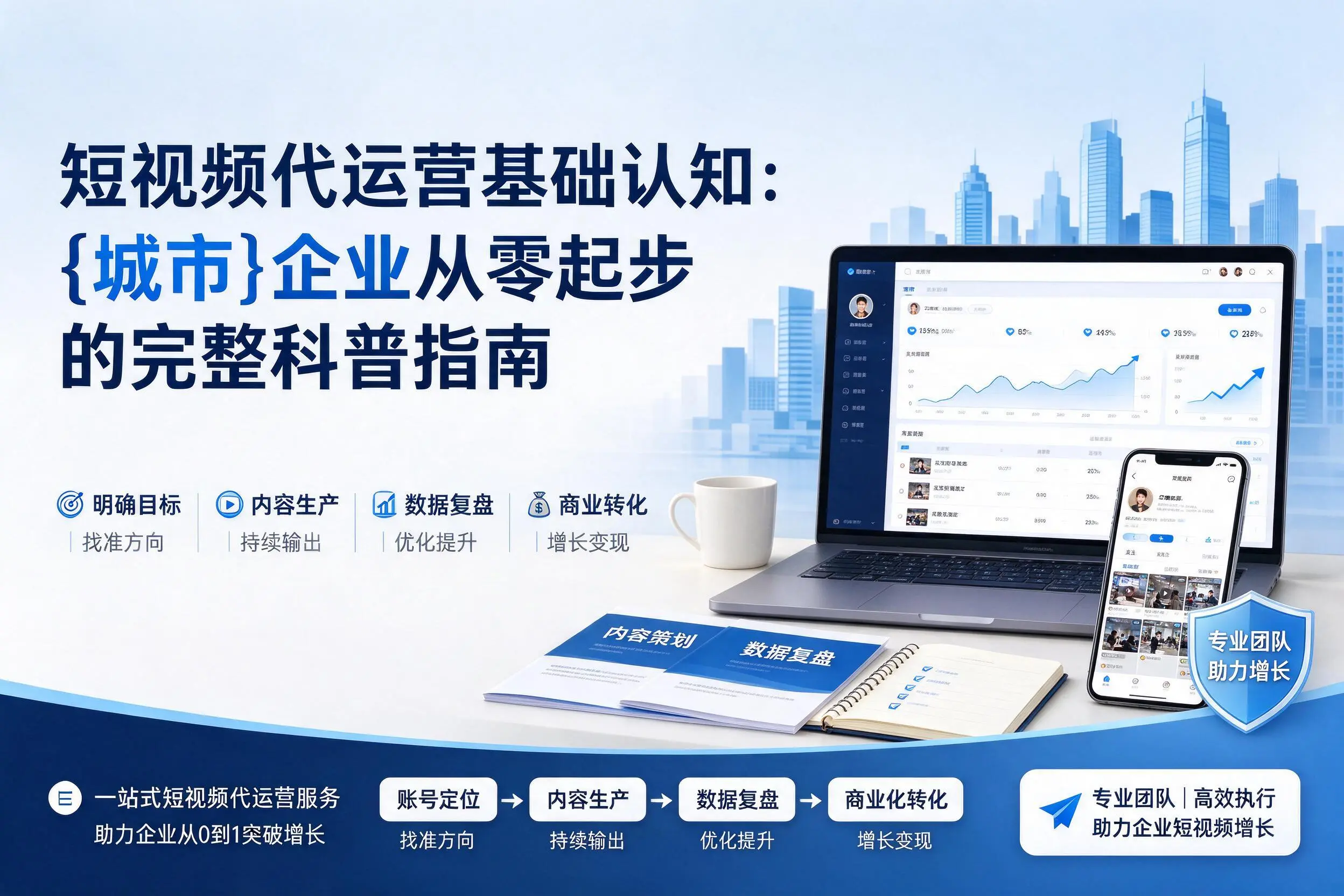 短视频代运营基础认知:开封企业从零起步的完整科普指南