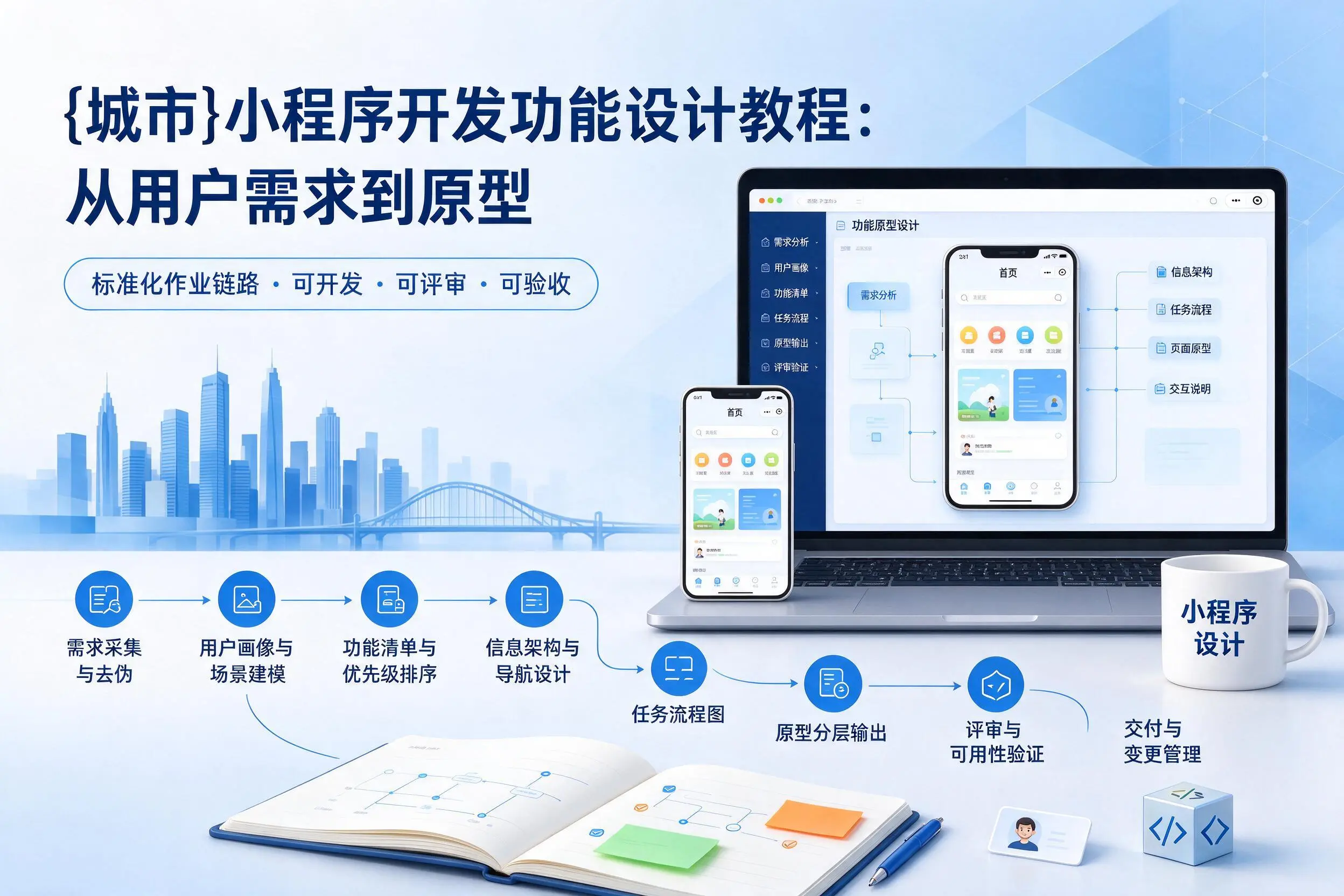 开封小程序开发功能设计教程：从用户需求到原型