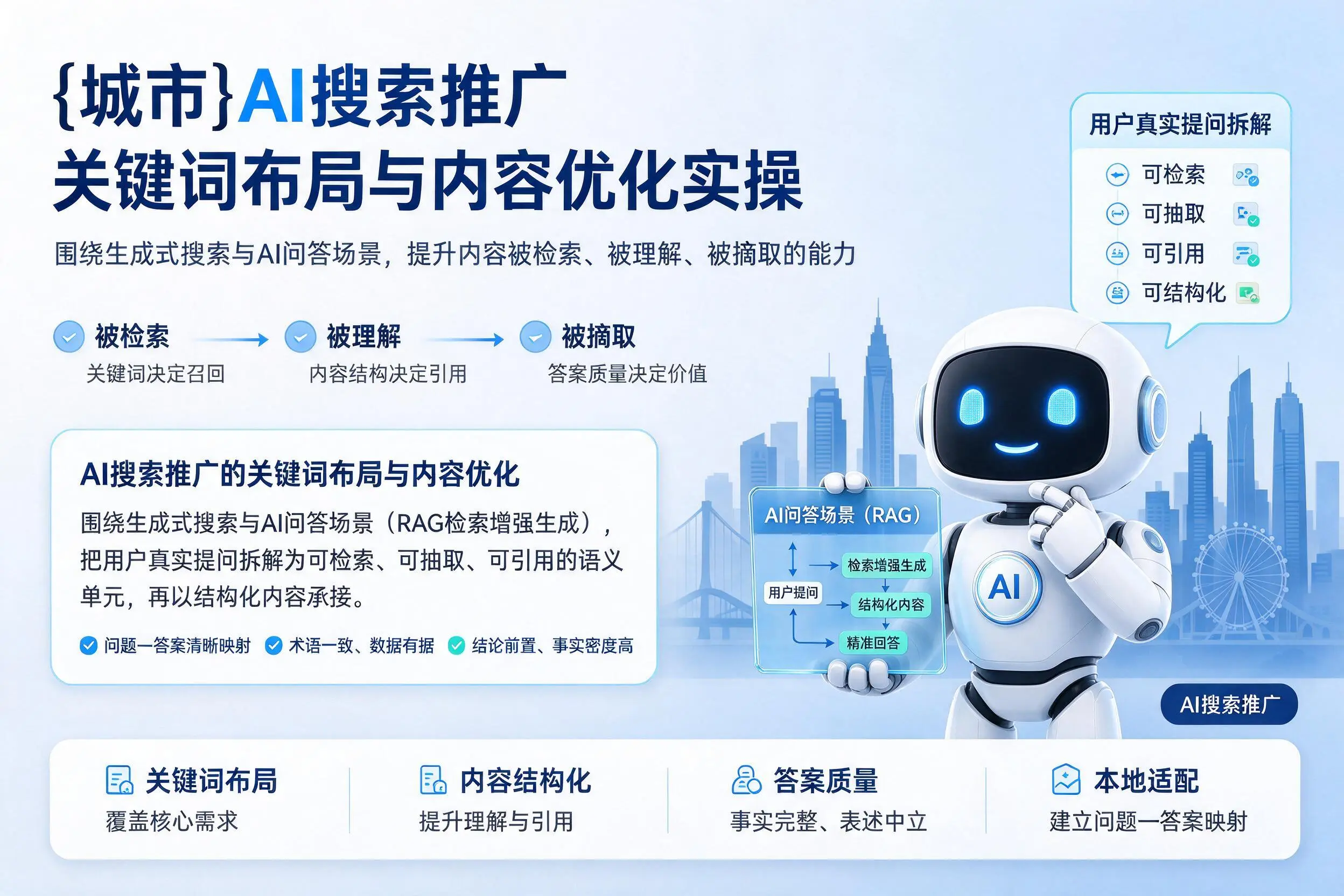 开封AI搜索推广关键词布局与内容优化实操